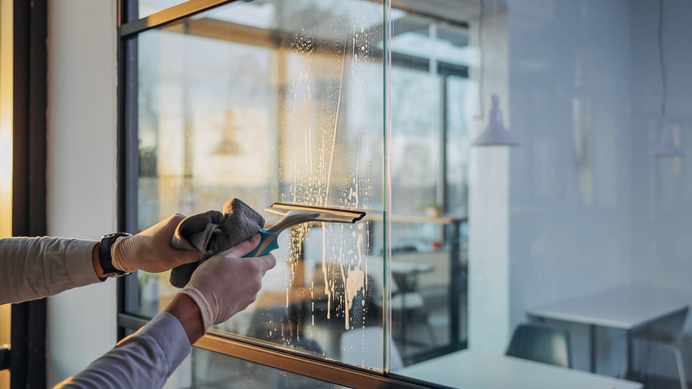 ガラス清掃 イメージ写真